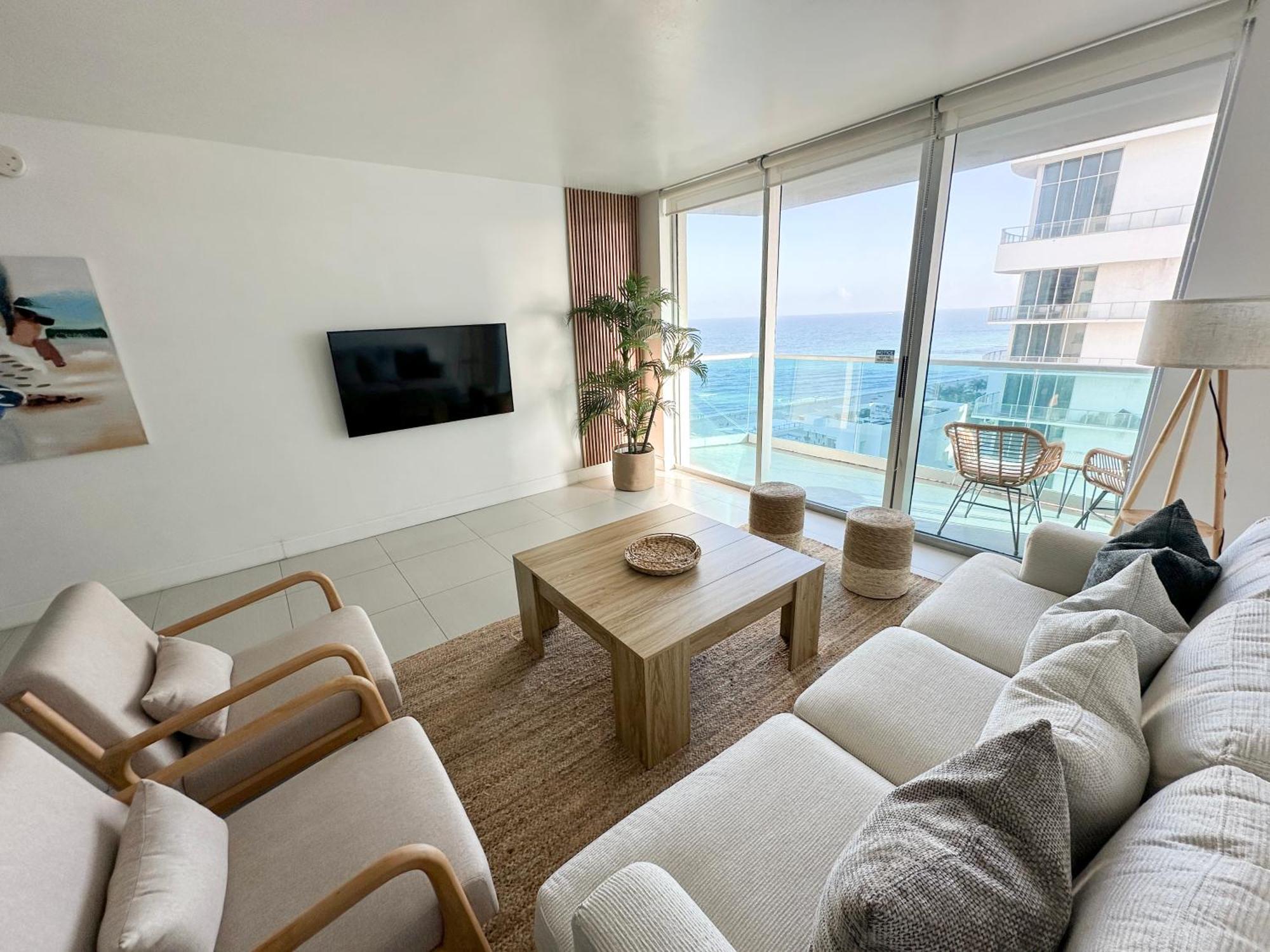 Ferienwohnung Departamento Frente Al Mar Con Salida Directa A Playa. Hollywood Exterior foto